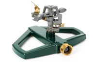 Rotating Sprinkler Impulse Impact Lawn Garden Watering Pulsating Durable Metal