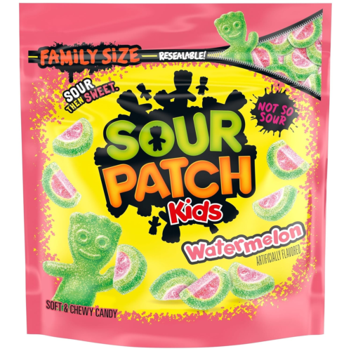 Watermelon Soft Chewy Candy, Family Size, 1.8 Lb