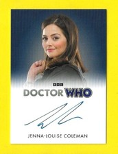 Doctor Who Series 5-7 Full Bleed Autograph Jenna-Louise Coleman as Clara Oswald