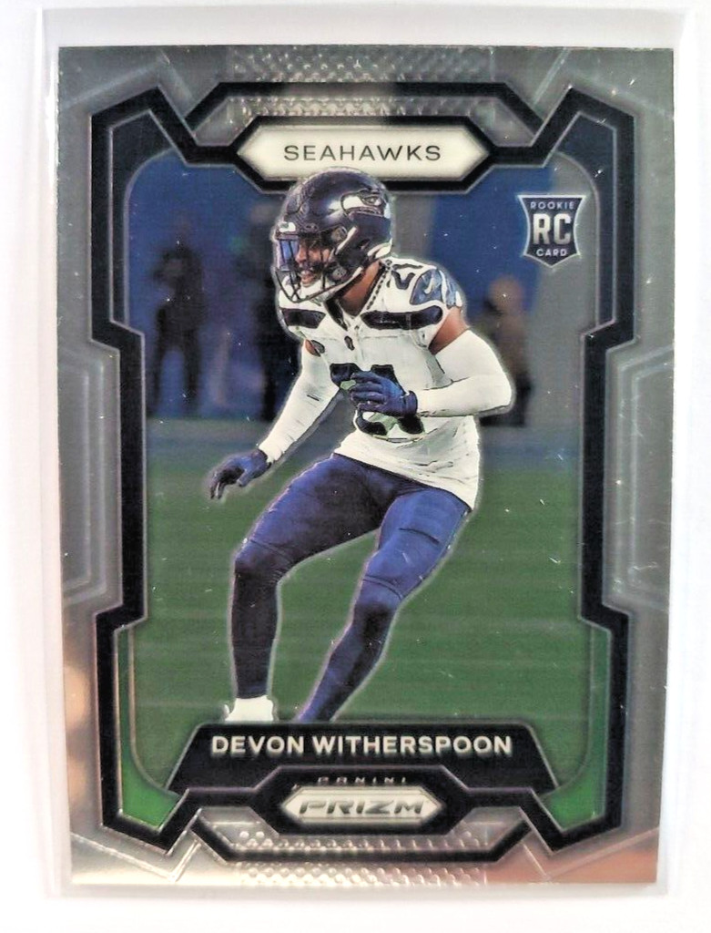 2023 Panini Prizm- Devon Witherspoon Silver Prizm (RC) Seattle Seahawks #389