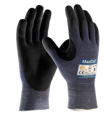12er PACK(Paar) ATG  Schnittschutz-Strickhandschuhe MaxiCut  Ultra  (44-3745) 24
