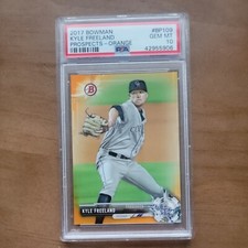 2017 Bowman Prospects Orange #BP109 Kyle Freeland /25 PSA 10 GEM MT