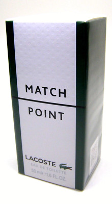 Lacoste Match Point Eau de Toilette Spray pour Homme Edt 50 ml