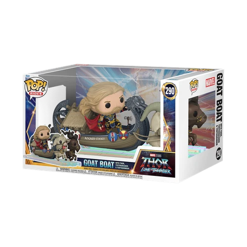 Funko Pop! Rides Marvel Goat Boat with Thor, Toothgnasher & Toothgrinder (290)