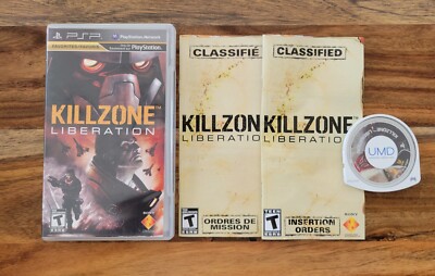 Killzone Liberation for Sony PSP Complete Very Good Fast Shipping