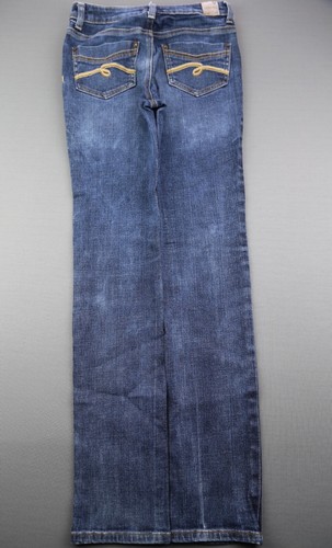 Girl's 2013 Justice Jeans Skinny Simply Low Embroidered Size 14S (26x29) - Picture 7 of 10