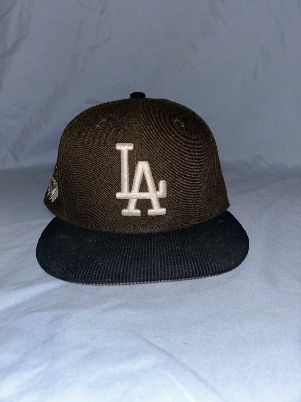 New Era LA Dodgers 7/38 Brown With Suede Brim