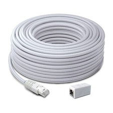 Security Cat5 Ethernet Cable Nvr Extension Cord For Poe Camera 100 Ft/30m Swnhd3