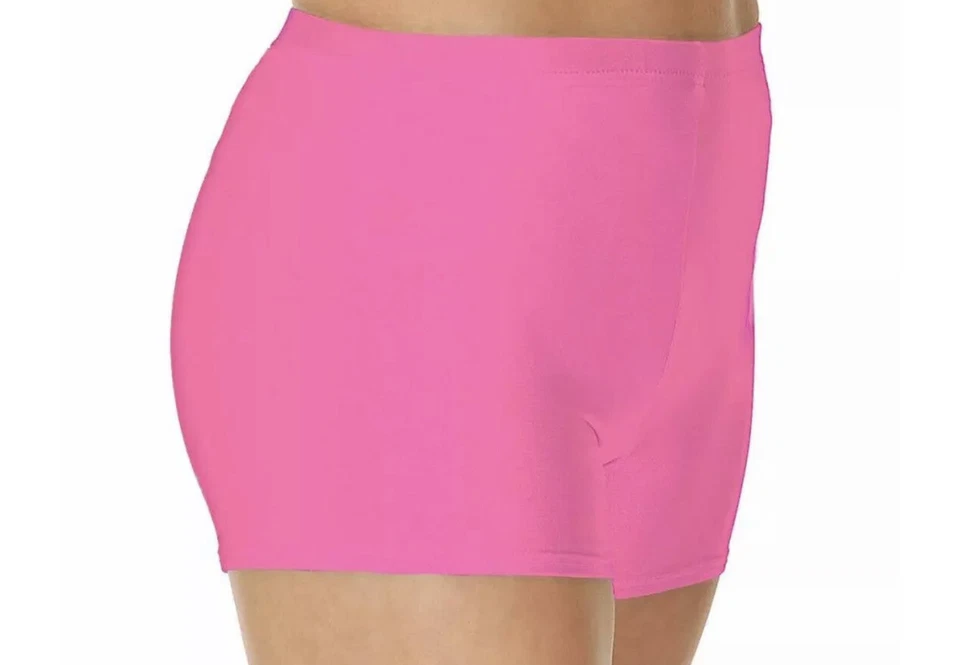 BRAND NEW GIRLS DANCE NYLON LYCRA MICRO SHORTS HOT PANTS HOT - Image 3 of 4