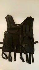 Lancer Tactical vest black 38 chest ballistic nylon