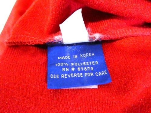 NBA Detroit Pistons Red XL Pullover Warmup 2 Pockets Starter - Picture 7 of 7