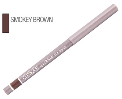CLINIQUE QUICKLINER FOR EYES  02 SMOKY BROWN 0.01oz 0.28g NWOB