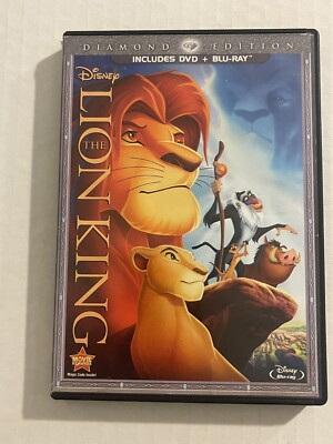 The Lion King (Blu-ray DVD) Diamond Edition Disney Early