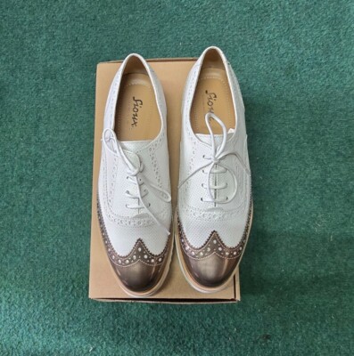 SIOUX  Velika Damenhalbschuh Lammnappa Metallic-Details Gr. 39 / Uk 6