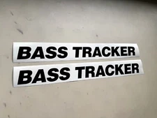 Bass Tracker Boats Decals SET OF 2 Vinyl Decal Stickers