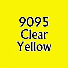 CLEAR YELLOW Reaper Miniatures Master Series Paints REM09095 0.5 oz Bottle 