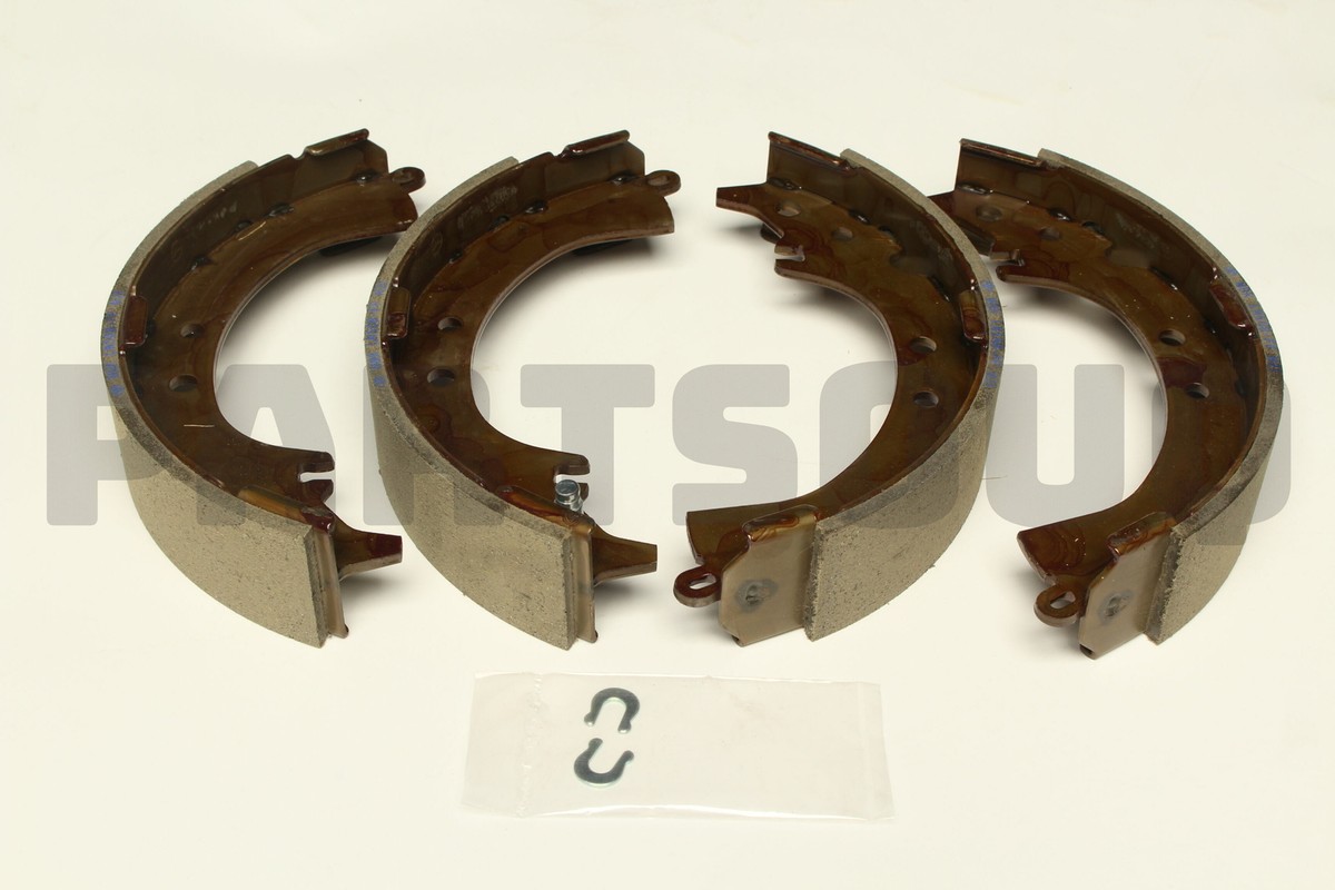 0449542010 Genuine Toyota SHOE KIT, REAR BRAKE 04495-42010