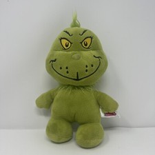 Aurora World Dr. Seuss The GRINCH 10 inches Green Soft Plush Stuffed Toy Animal