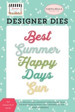 Carta Bella Paper SUMMER MARKET Best Summer W...