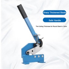 200mm Hand Lever Shear Steel  Bench Scissor Cutter Manual Guillotine Shear new