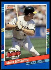 1991 Donruss Bonus Cards Mark McGwire Oakland Athletics #BC-9