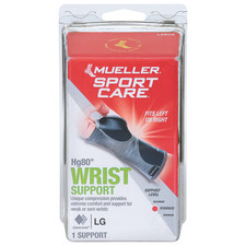 Mueller Hg80 Wrist Support Brace Large L Left or Right Hand Moderate Support