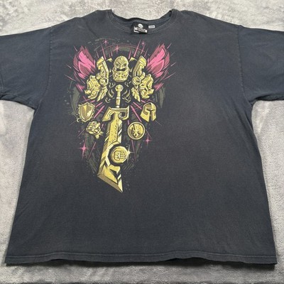 Vintage Jinx World of Warcraft Paladin Blizzard Entertainment T-Shirt Adult 2XL