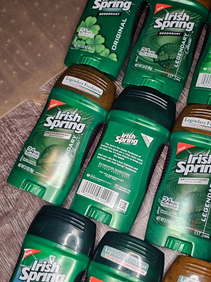 5Nov19_8 Irish Spring - Desodorante en barra sólida - ANTIGUO STOCK LEER Foto 3 de 4