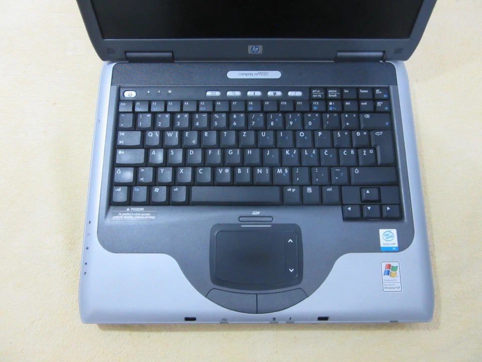 PC Portatile Computer HP Compaq NX9020 15" Windows 7 Celeron M320 1.4GHz 1GB Ram - Immagine 2 di 4