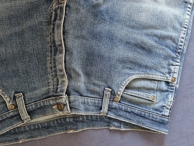 wrangler  stretch XL leichte Waschung Damen und Herren blau