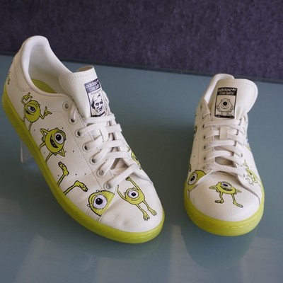 Adidas Stan Smith x Disney Monsters Inc Mike Wazowski FZ2706 Men s Size 8 Green