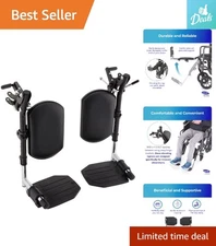 Comfort-First Elevating Legrest for Wheelchair with Calf Support & Easy Access