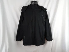 Moerdeng Men Waterproof Breathable Zip up Jacket Size L