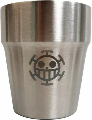 One Piece Tempure Heart Pirates Stainless Steel Mug Tapioaka Brand For Ages 14+