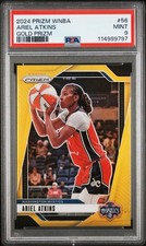 2024 Panini Prizm WNBA - Gold #56 Ariel Atkins /10 - PSA 9 Pop 1 None Higher