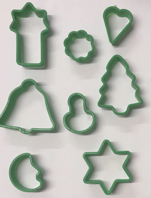 8 Weihnachtsausstecher Keks Plätzchen Teig Gebäck Kuchen Form Backen Geschenk