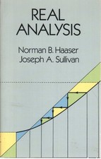 Real Analysis - Norman B. Haaser, Joseph A. Sullivan (Dover Publications)