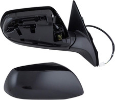 Mirror Power Smooth Black Passenger Side Right RH for 2016-2022 Honda HR-V