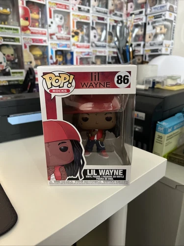 Funko Pop! Rocks - Lil Wayne #86 Vaulted Vinyl Figure With Protector