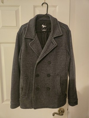 ジャケット・アウター th products 20aw modern p-coat Modern Amusement Men's Peacoat Size Large Grey Double-breasted | eBay