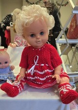 Large Vintage Pram Doll