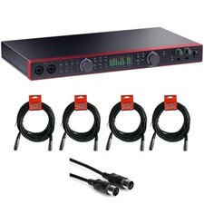 Focusrite Scarlett 18i20 USB-C Audio/MIDI Interface 4th Generation Bundle...