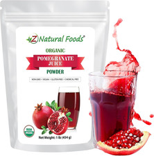 Organic Pomegranate Powder 1 lb - Pure Juice Extract for Smoothies Recipes