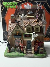 Lemax Spooky Town  Spooky Winner  2019 Lighted 95455 Trick Or Treat House