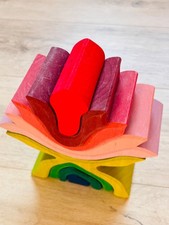 Grimm's Holzspielzeug Blümchen / Bausatz / Blume / bunt