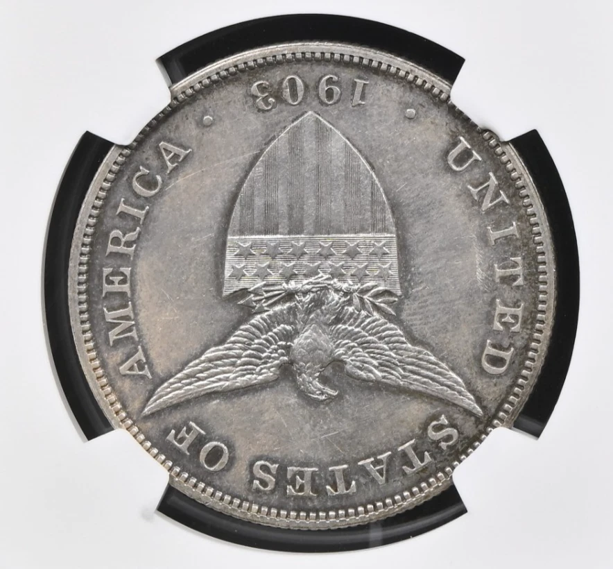 1903 U.S. Philippines One Peso NGC Proof 62 BEAUTIFUL COIN - Image 4 of 4
