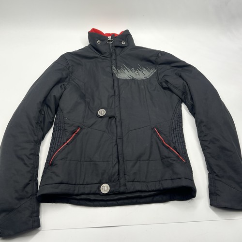 Pearl Izumi Quilted Puff Jacket Womens SMALL Black Cycling Casual Full Zip - Picture 12 of 24