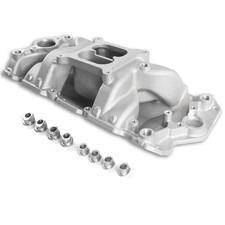 7501 52026 Dual Plane Air-gap Intake Manifold For Sbc 350 Compatible With 7501 52026 Dual Plane Air-gap Intake Manifold For Sbc 350 Compatible With