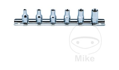 KO-KEN Juego 6 puntas de destornillador torx 1/4