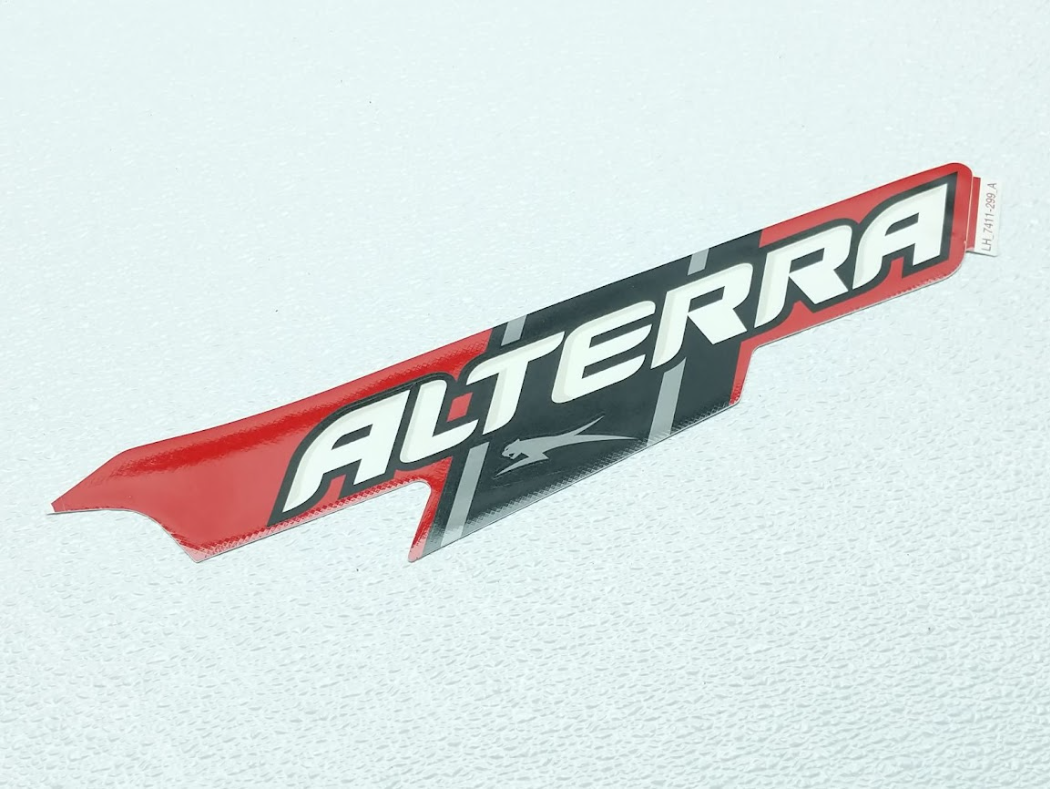 2017-2024 Arctic Cat Alterra 500 Red LH Tank Decal 7411-299 [USED